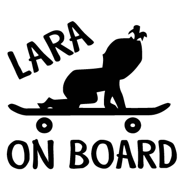 Surfer on board